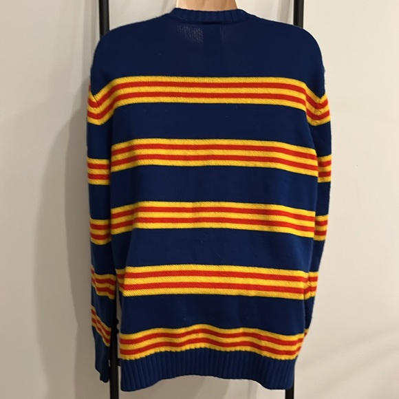 Disney x Forever 21 Daffy Duck Striped Long Sleeve Crew Neck Sweater Size M - Picture 4 of 9